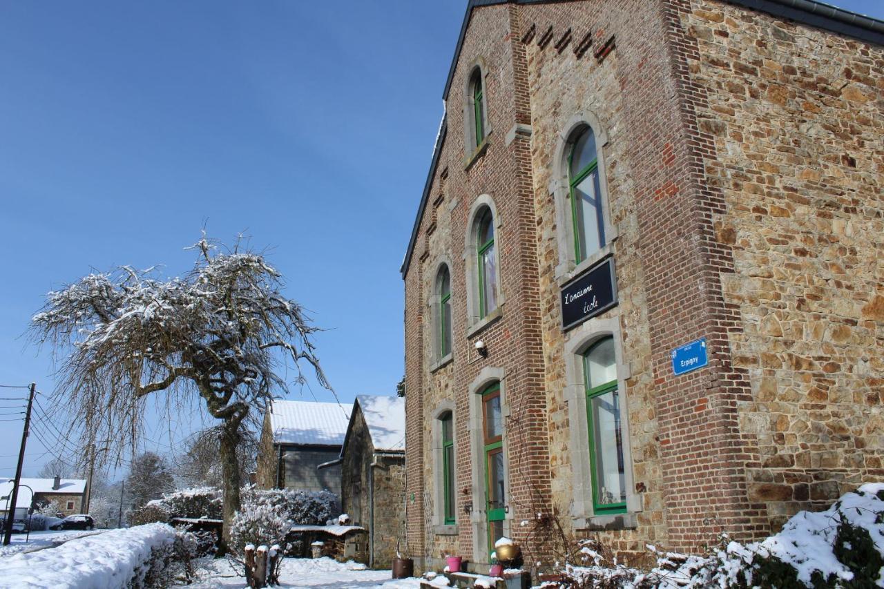 Villa L'ancienne école d'Erpigny Érezée Esterno foto